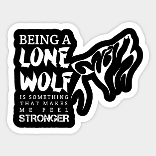 Lone Wolf Sticker